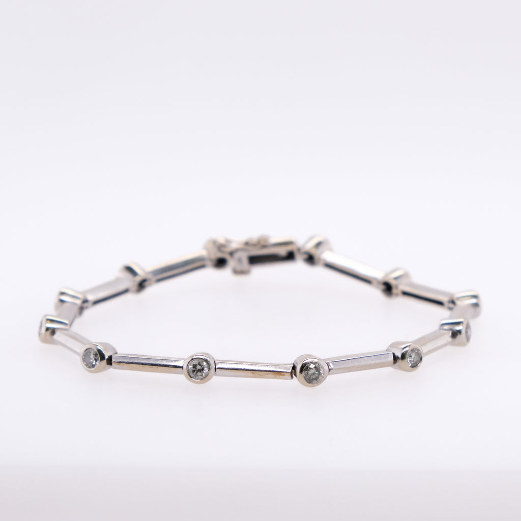 14k Diamond Bracelet