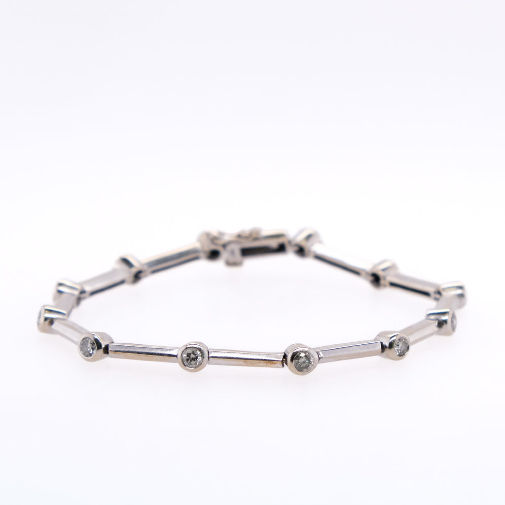 14k Diamond Bracelet