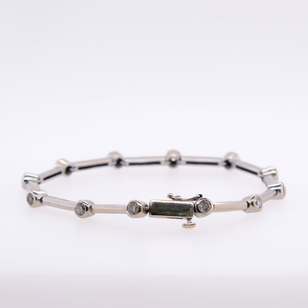 14k Diamond Bracelet