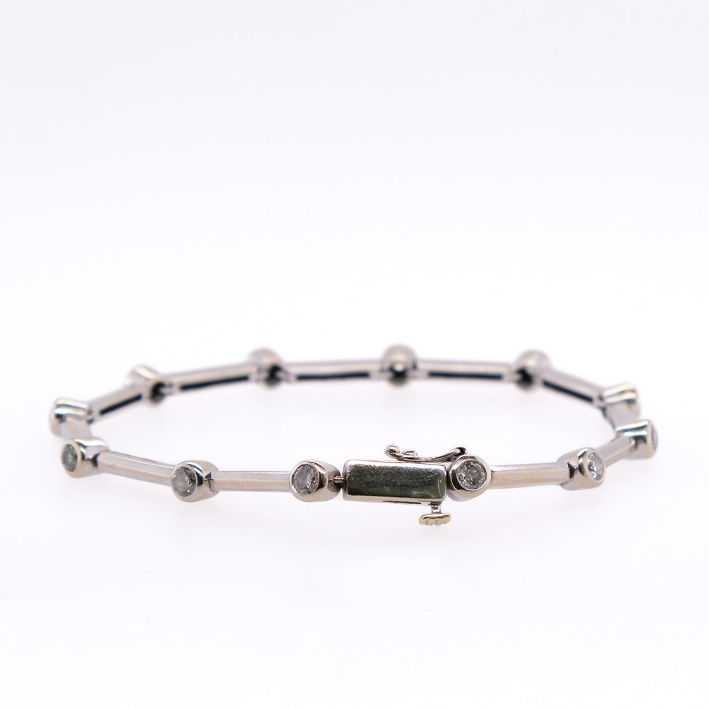 14k Diamond Bracelet