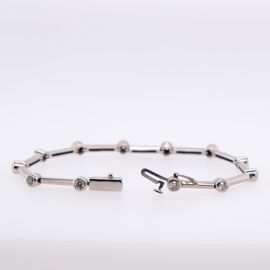 14k Diamond Bracelet