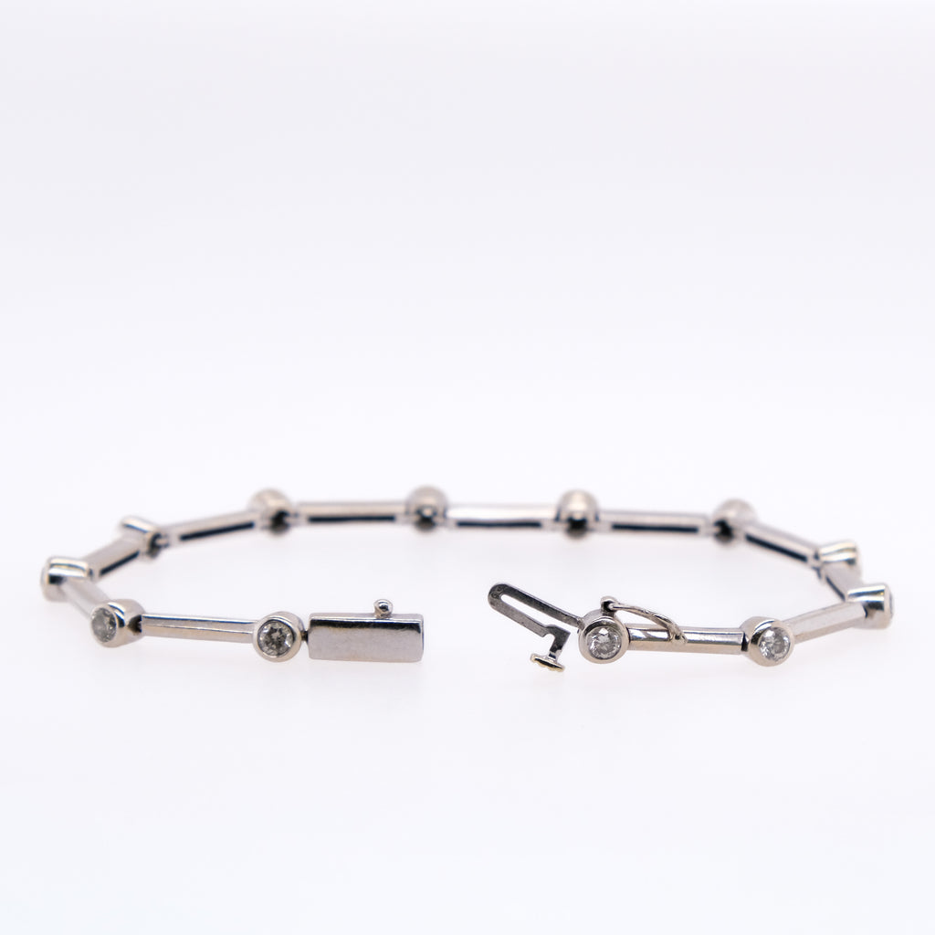 14k Diamond Bracelet