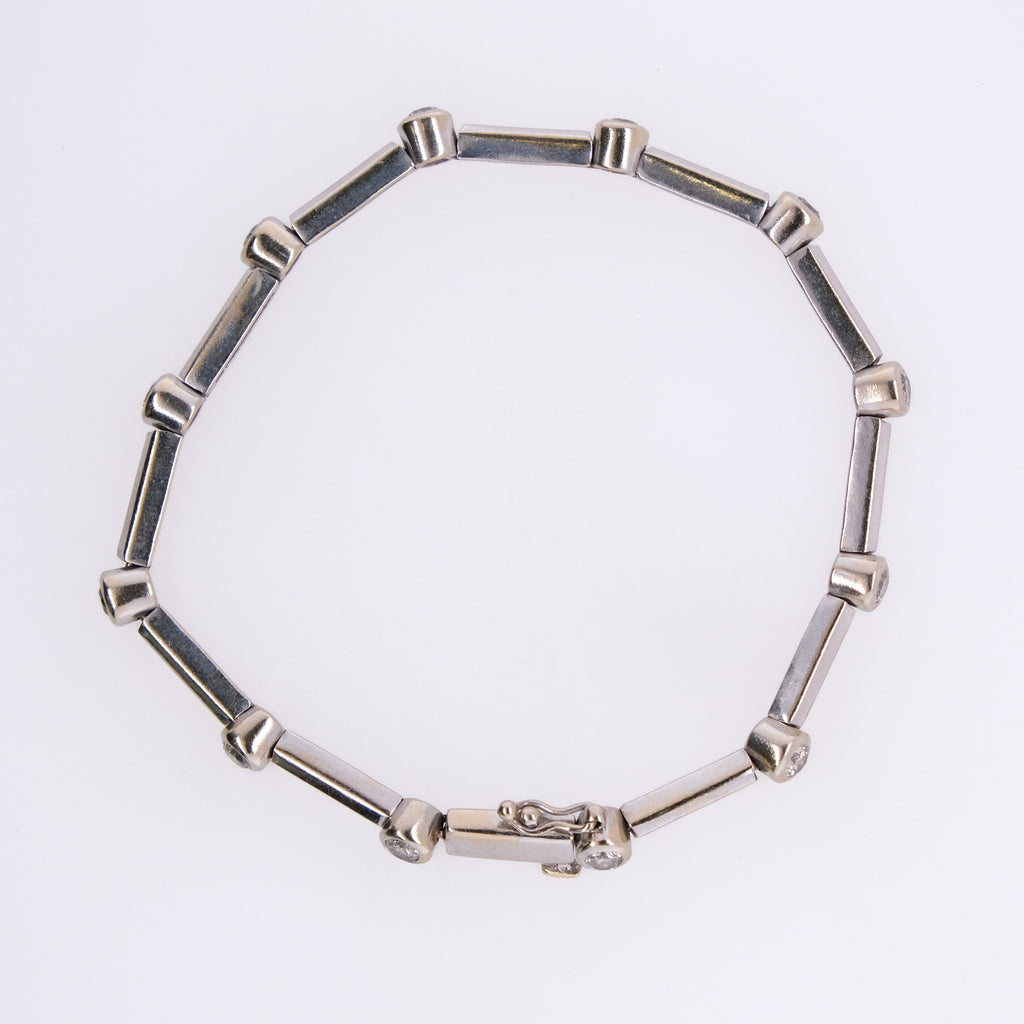 14k Diamond Bracelet
