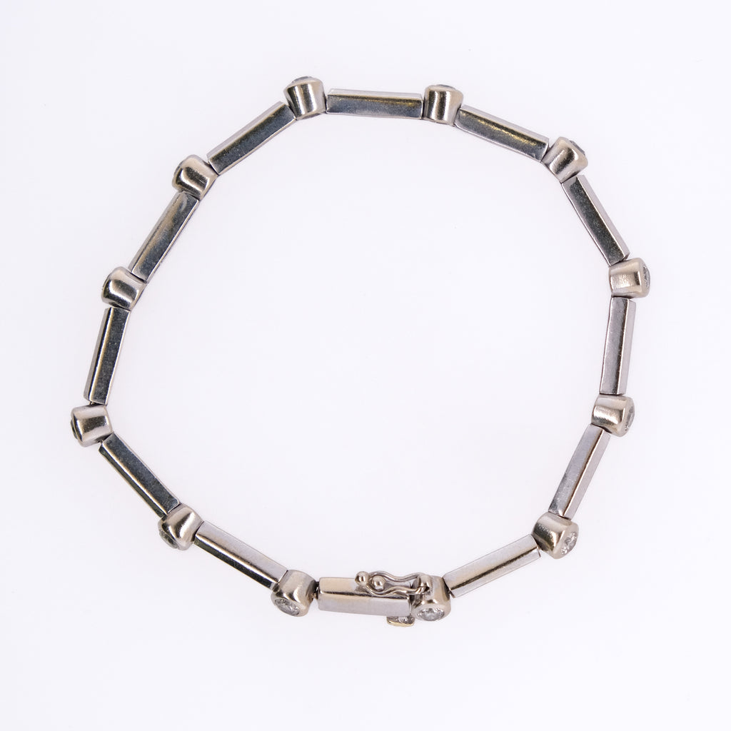 14k Diamond Bracelet