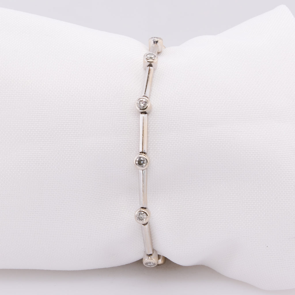 14k Diamond Bracelet