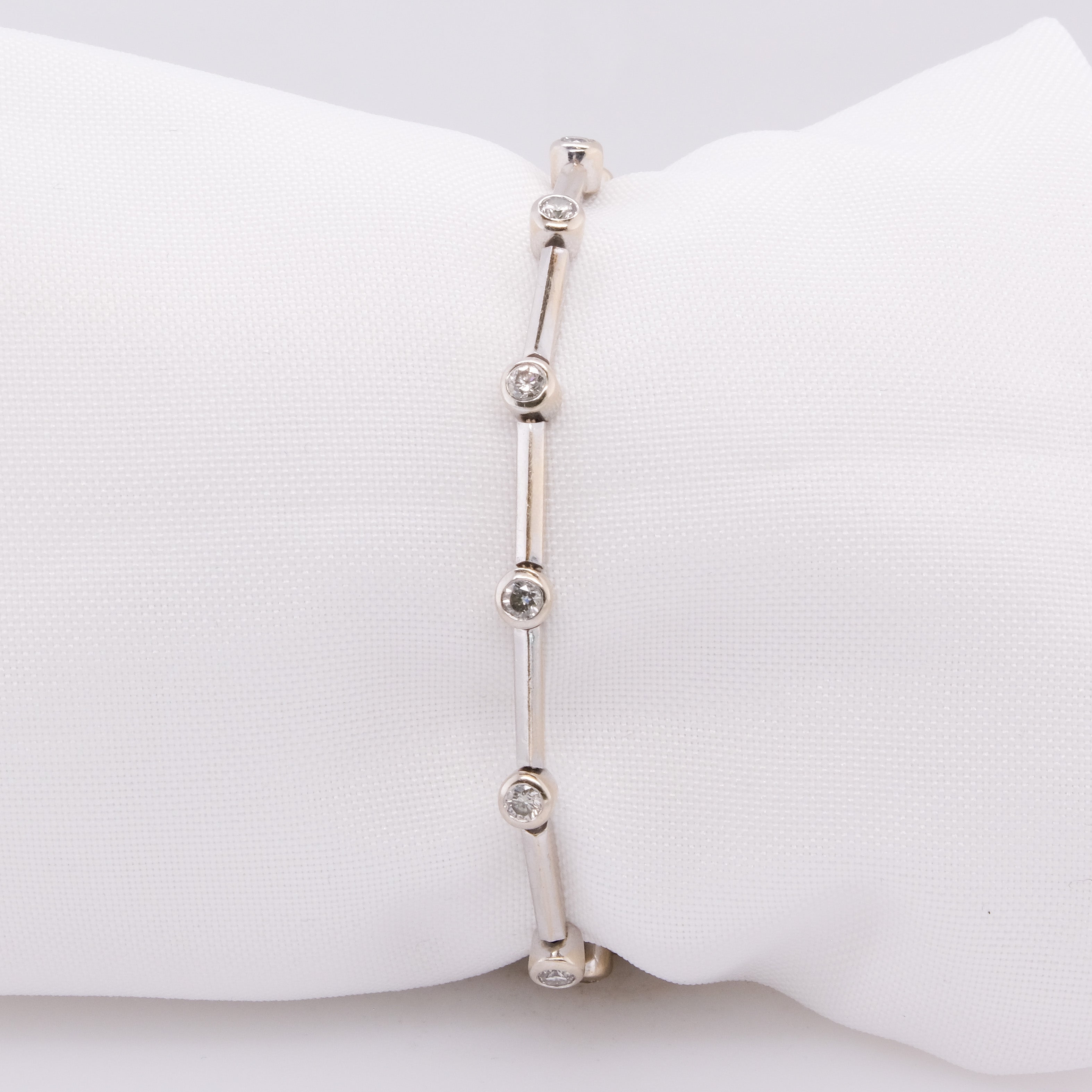 14k Diamond Bracelet