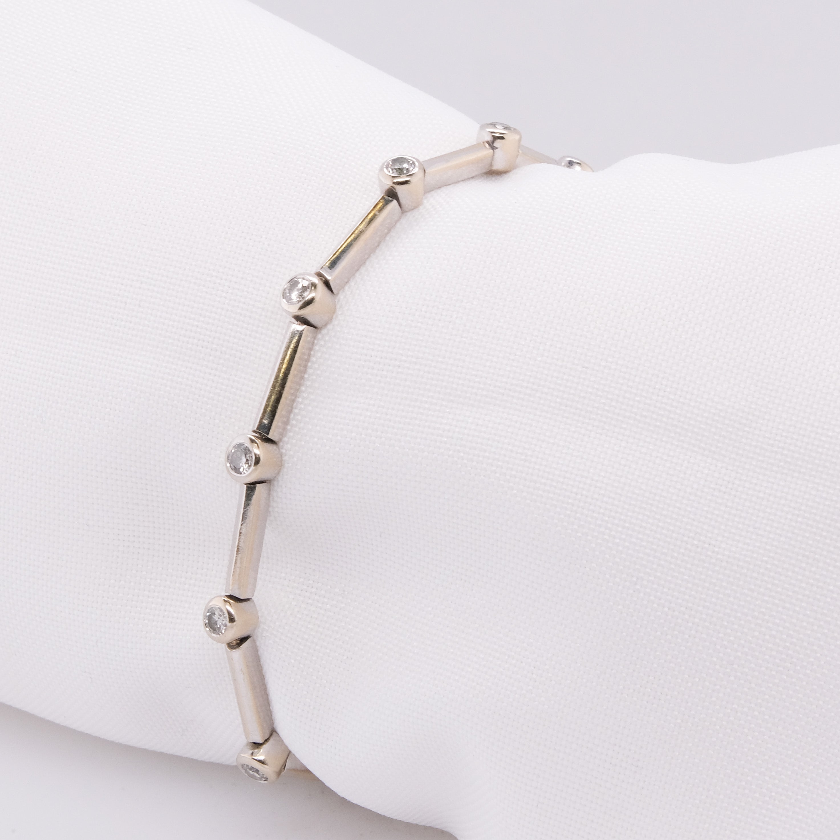14k Diamond Bracelet