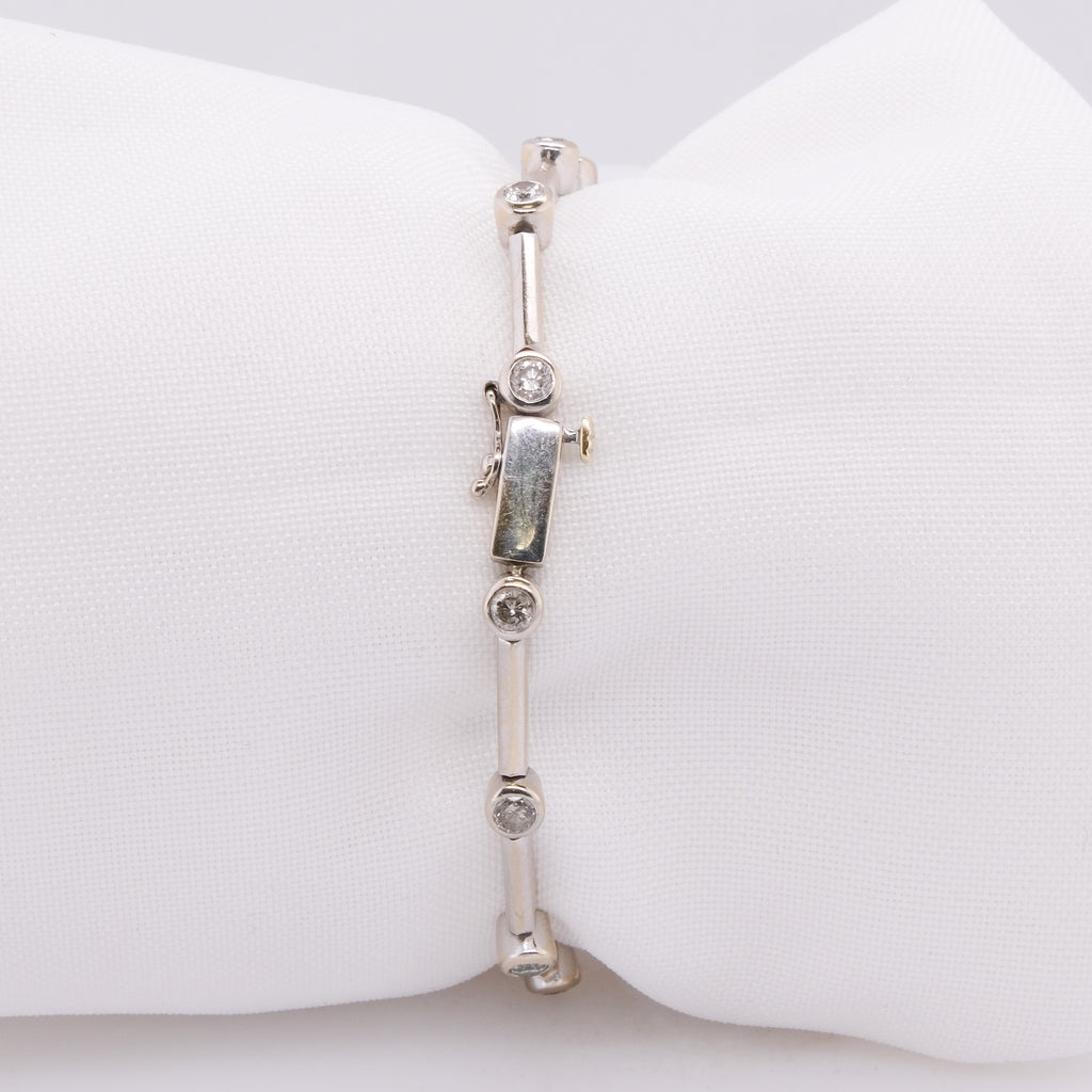 14k Diamond Bracelet