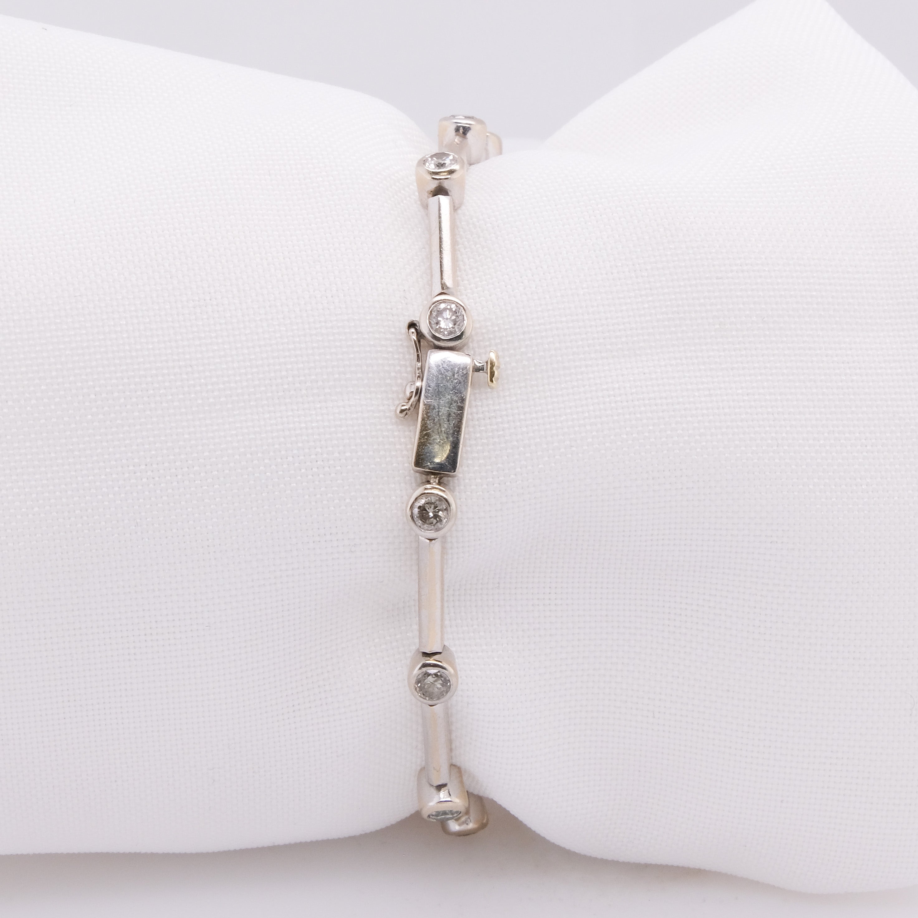 14k Diamond Bracelet