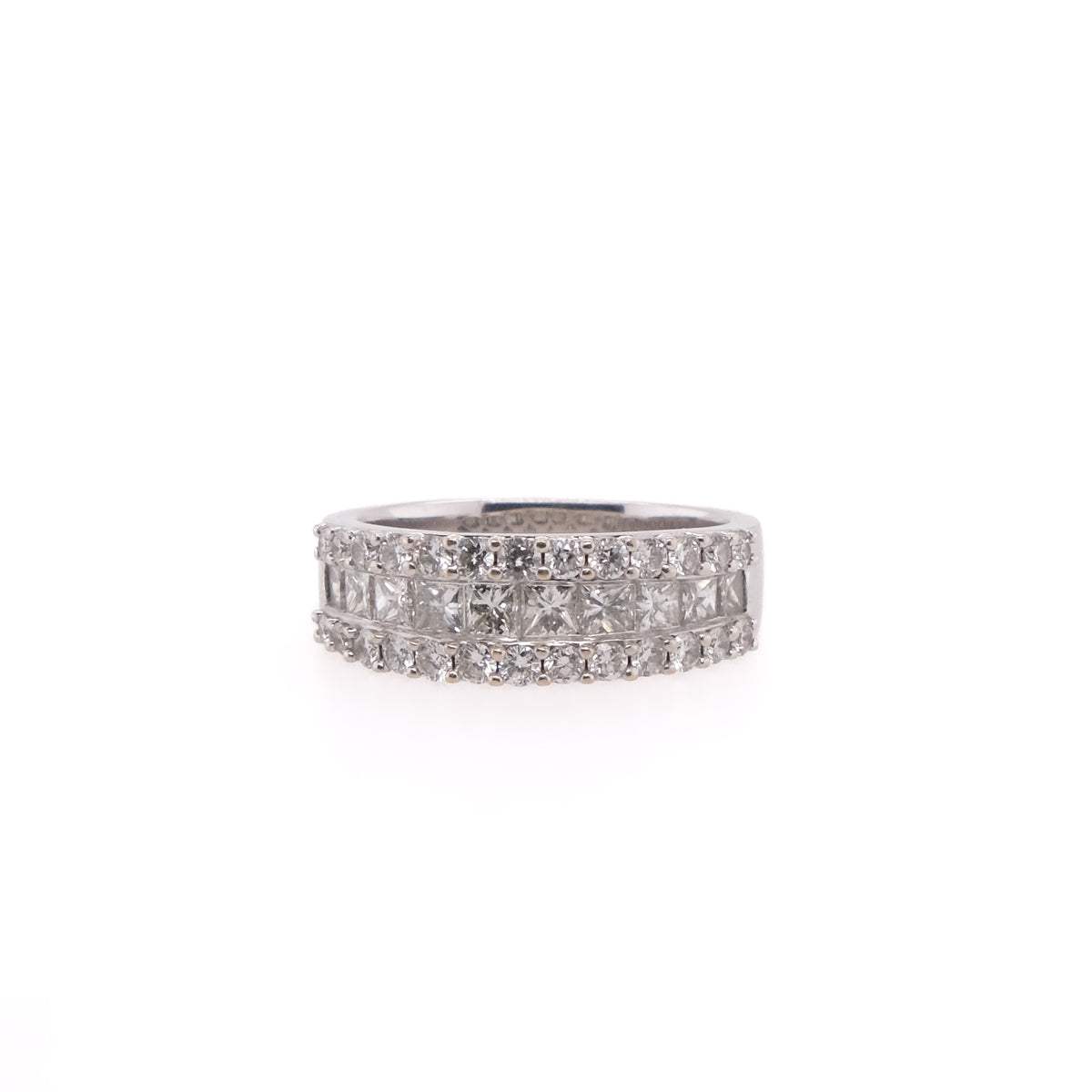 18k Princess Cut Diamond Ring