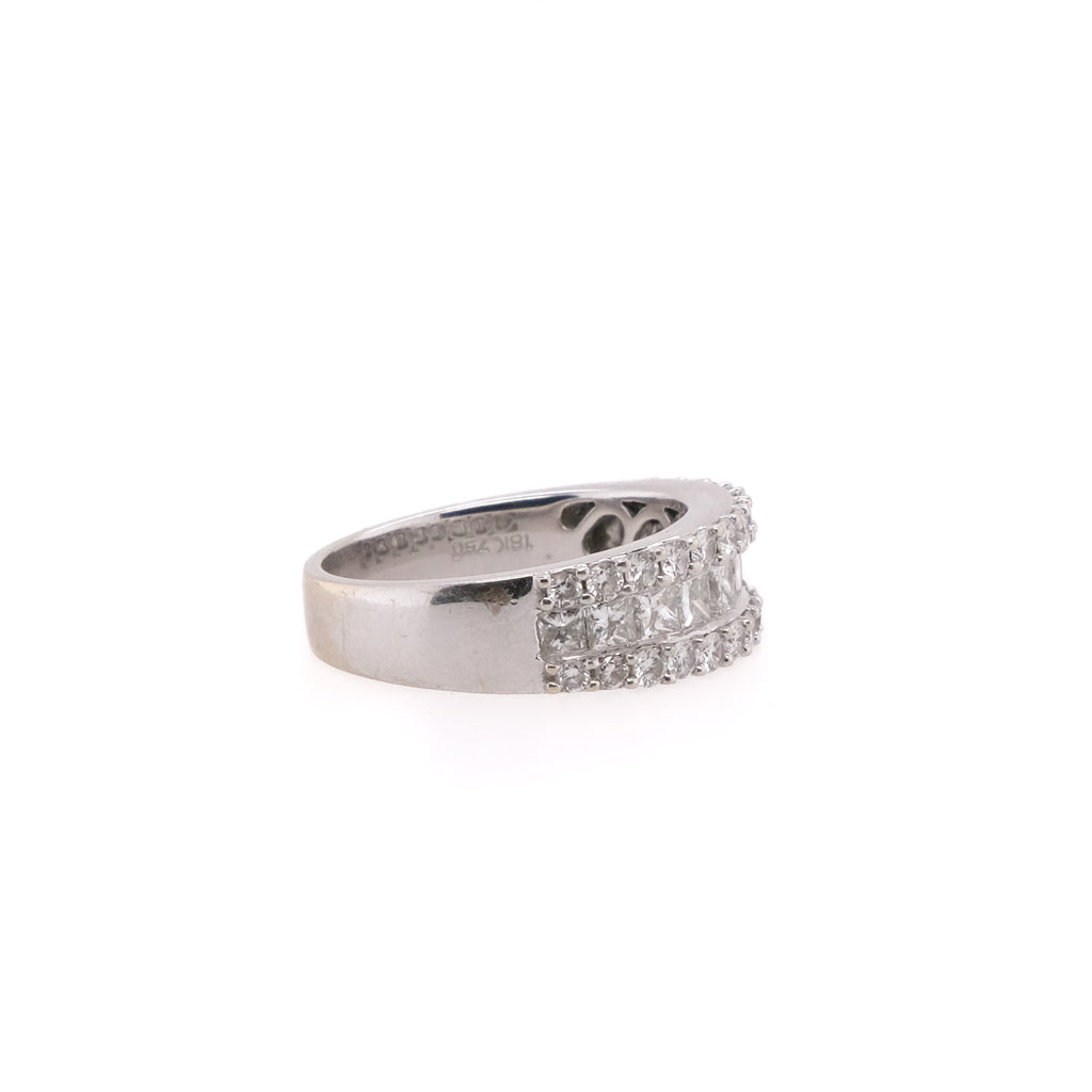 18k Princess Cut Diamond Ring