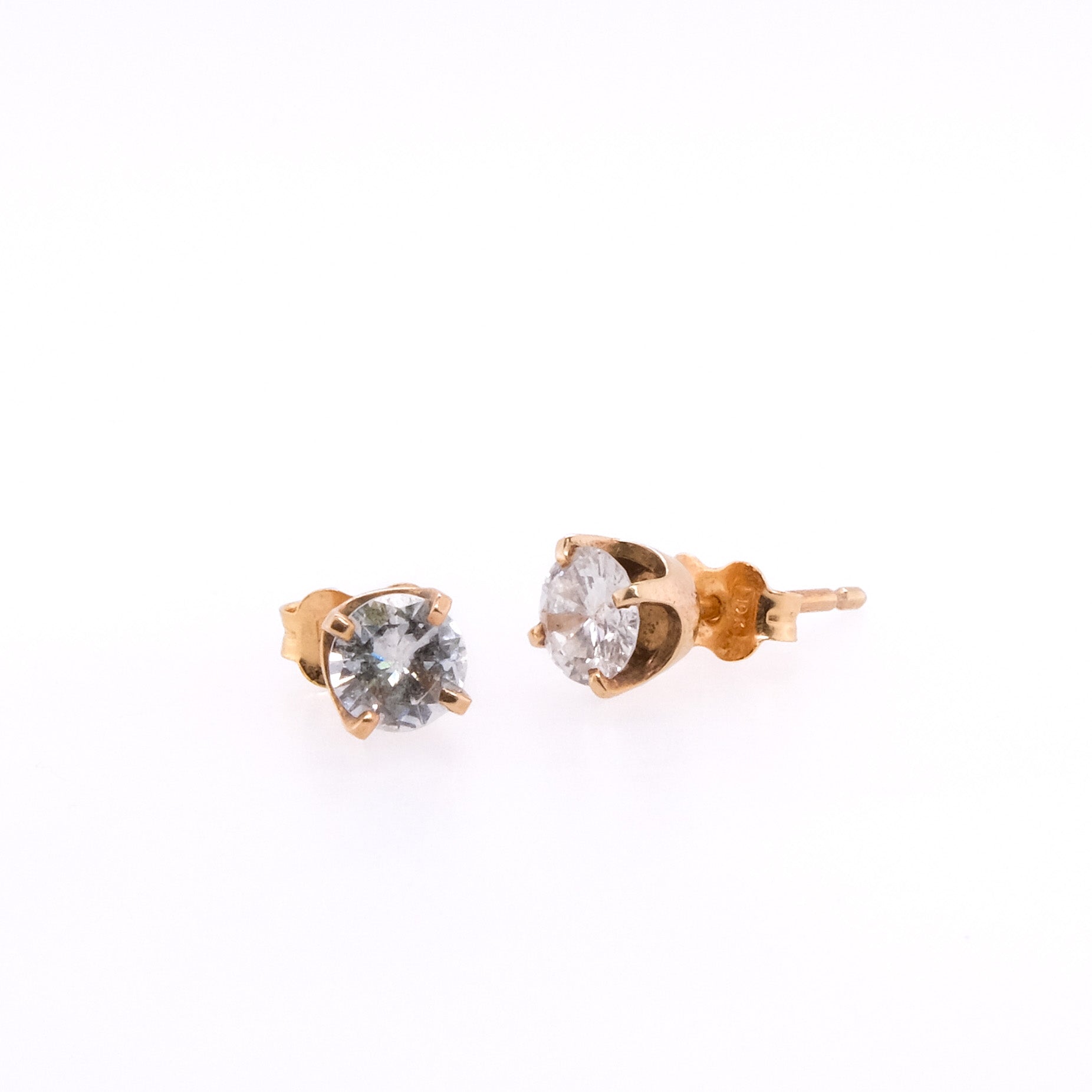 10k Diamond Studs