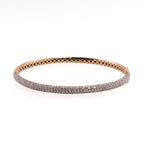 18k Diamond Bangle
