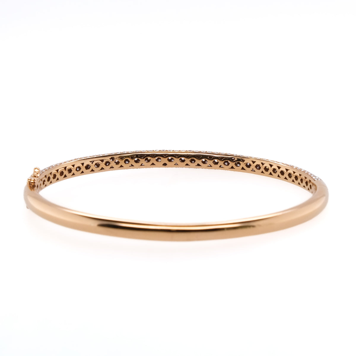 18k Diamond Bangle
