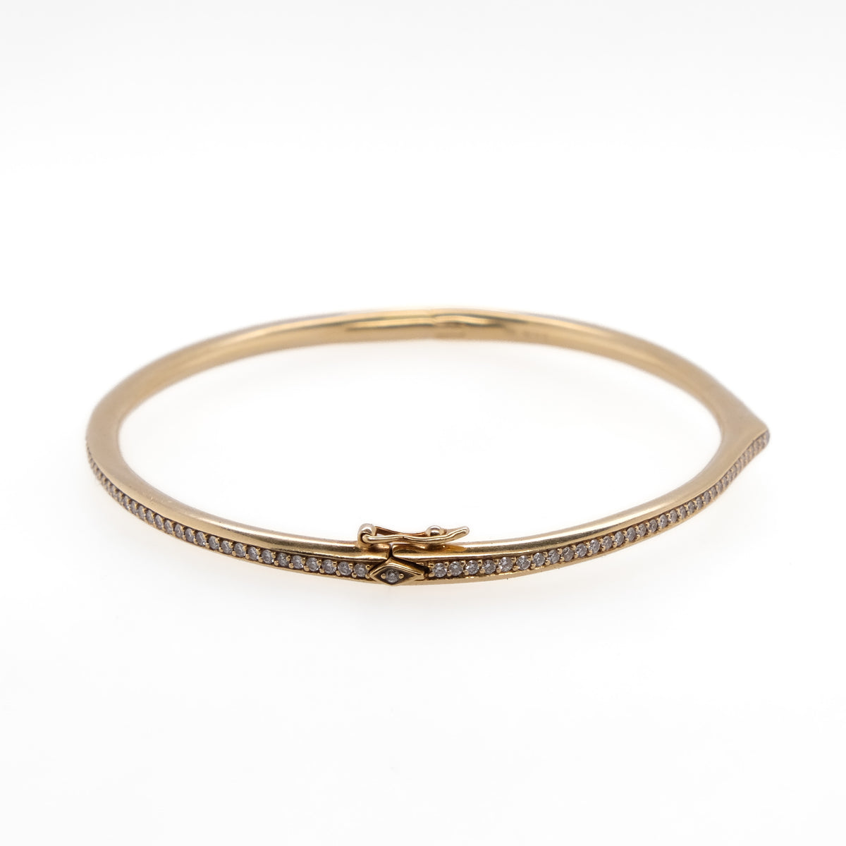 18k Kat Florence Diamond Bangle