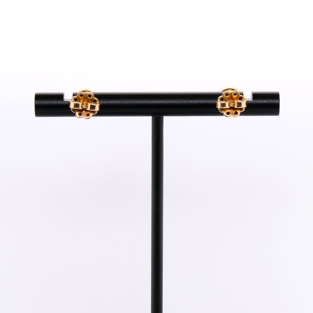 18k Diamond Stud Earrings