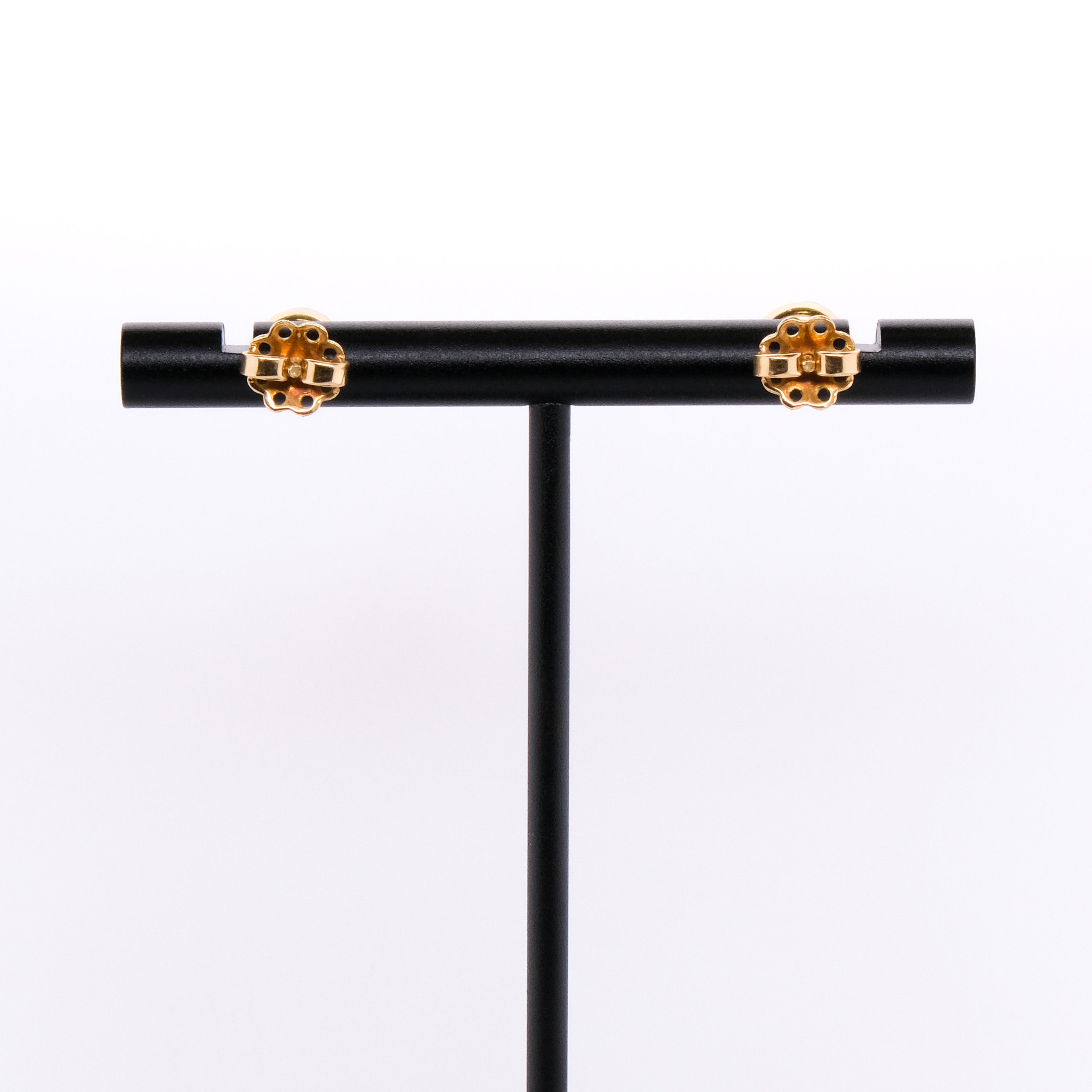 18k Diamond Stud Earrings