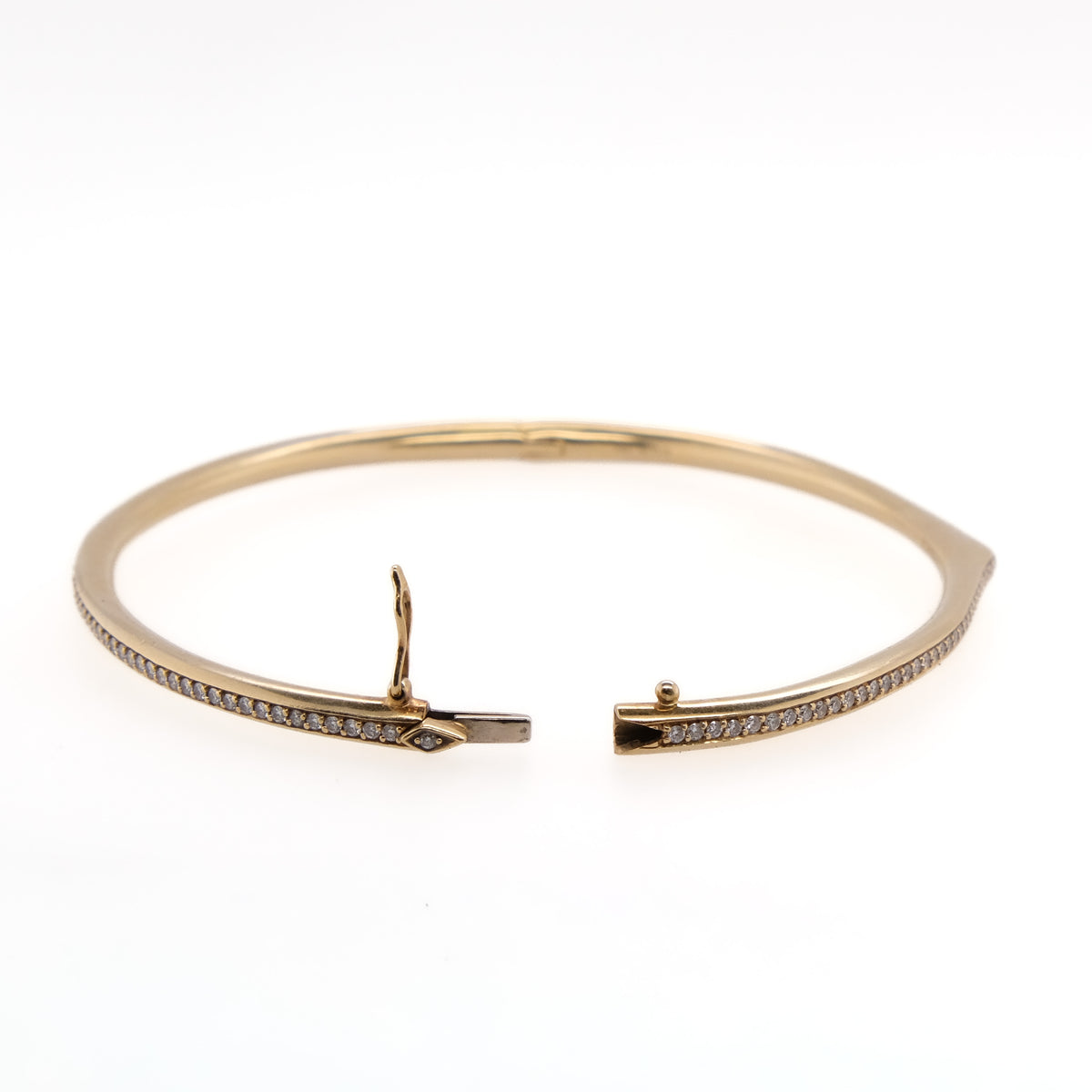 18k Kat Florence Diamond Bangle