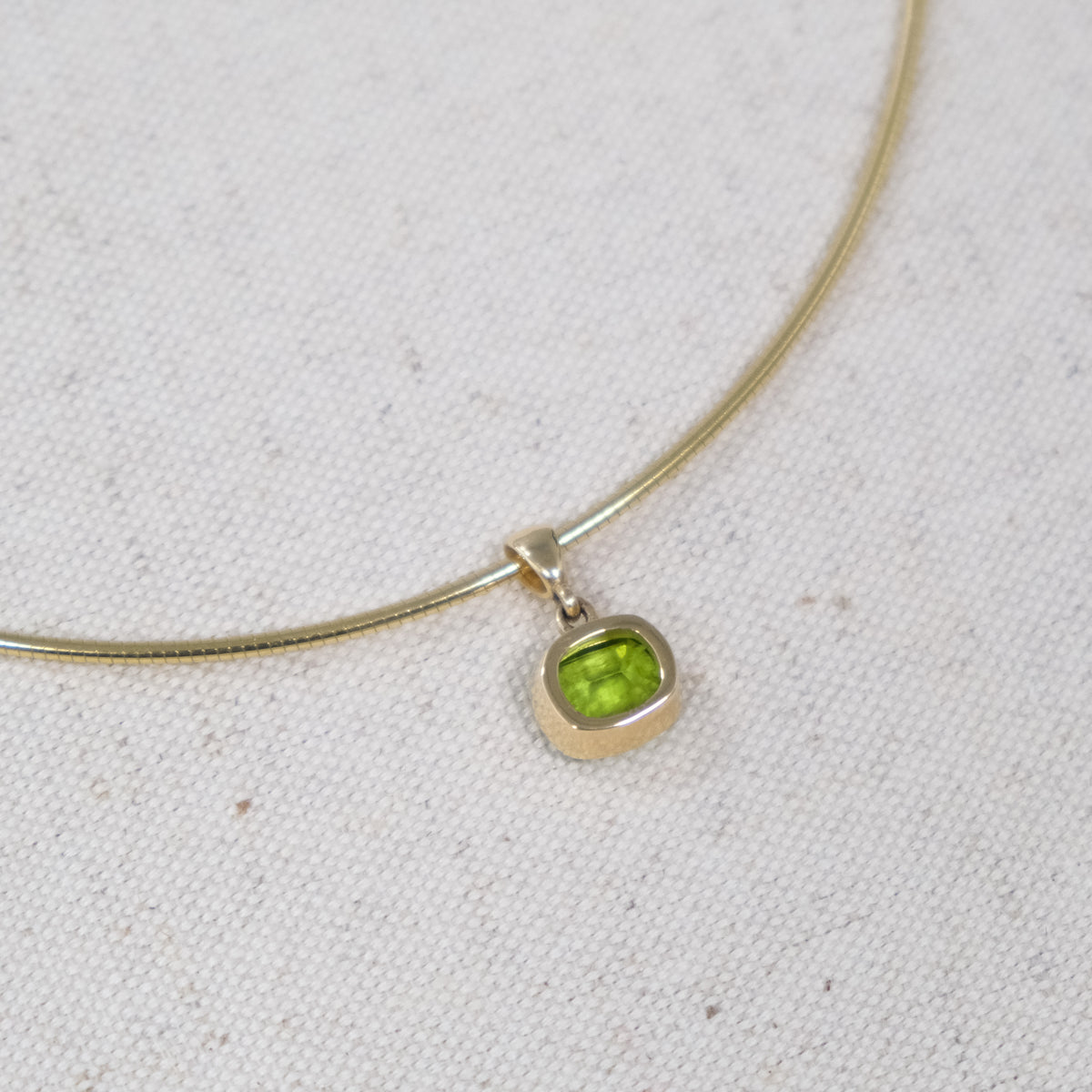 Mira Pendant in Olive
