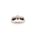 14k Sapphire & Diamond Ring