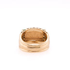 18k Jade & Diamond Ring