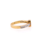 18k Emerald & Diamond Ring