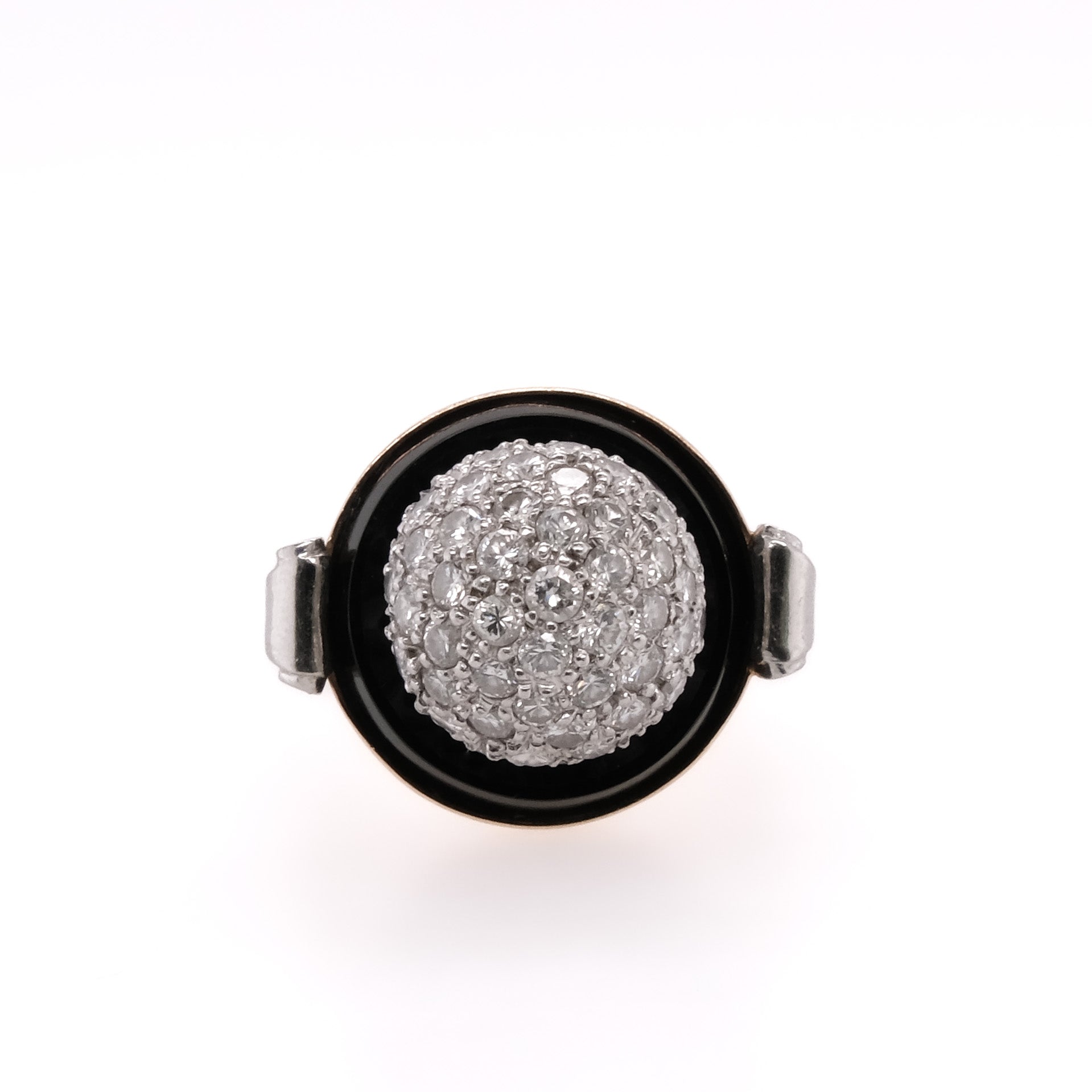 14k Art Deco Diamond Ring