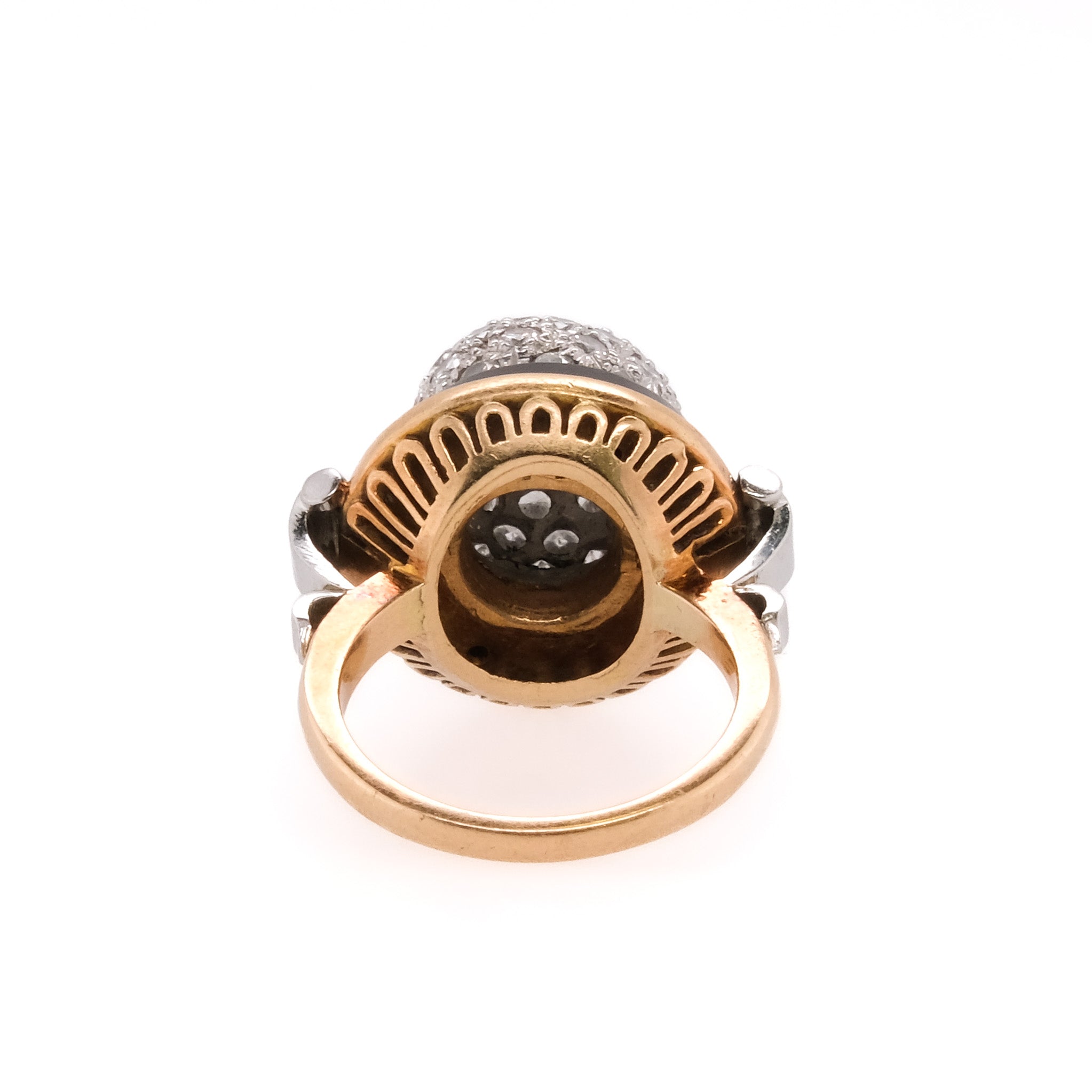 14k Art Deco Diamond Ring