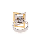 18k Sapphire & Diamond Cocktail Ring