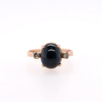 9k Sapphire & Diamond Ring