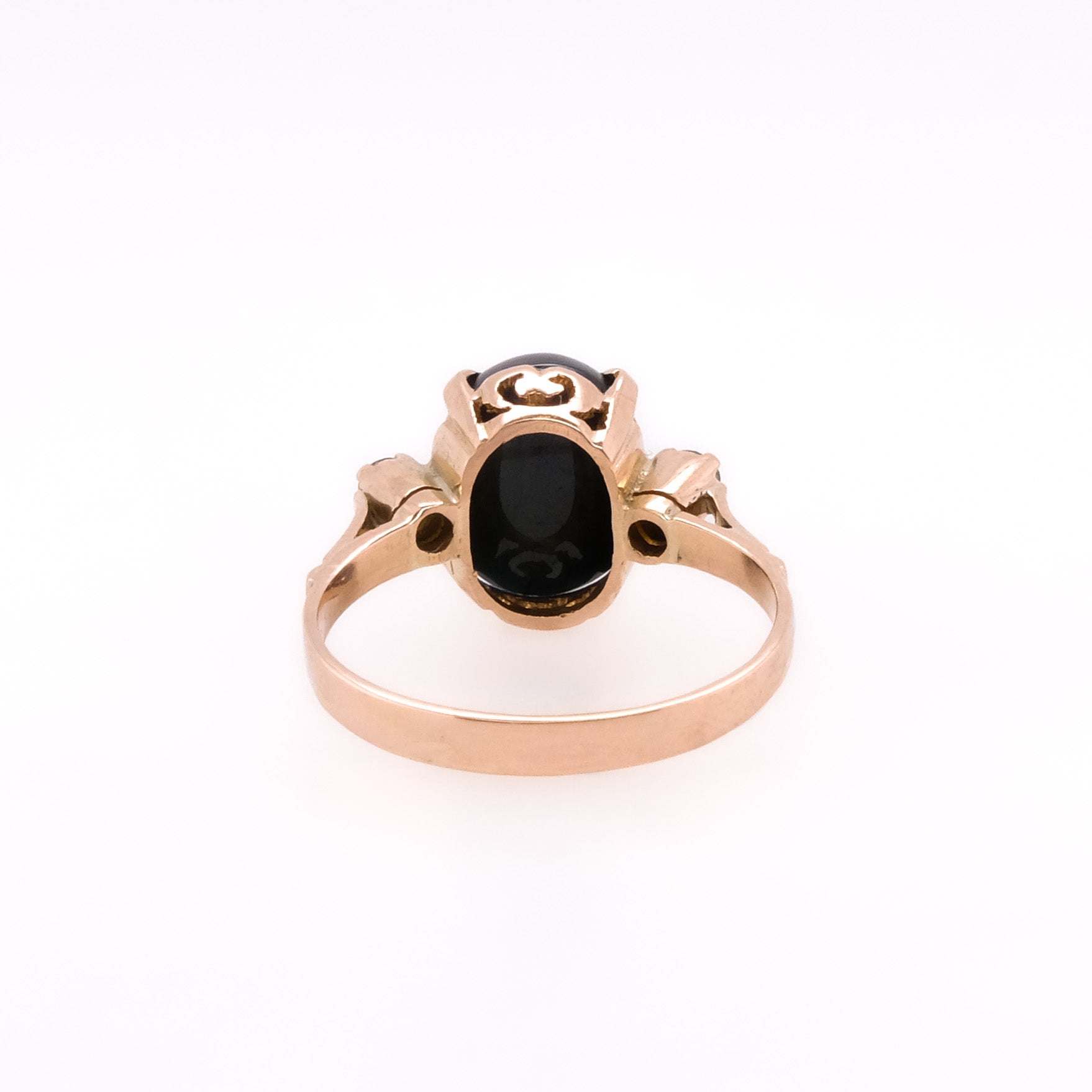 9k Sapphire & Diamond Ring