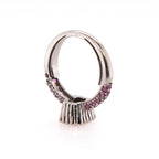 14k Garnet & Pink Sapphire Ring