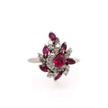 14k Ruby & Diamond Ring
