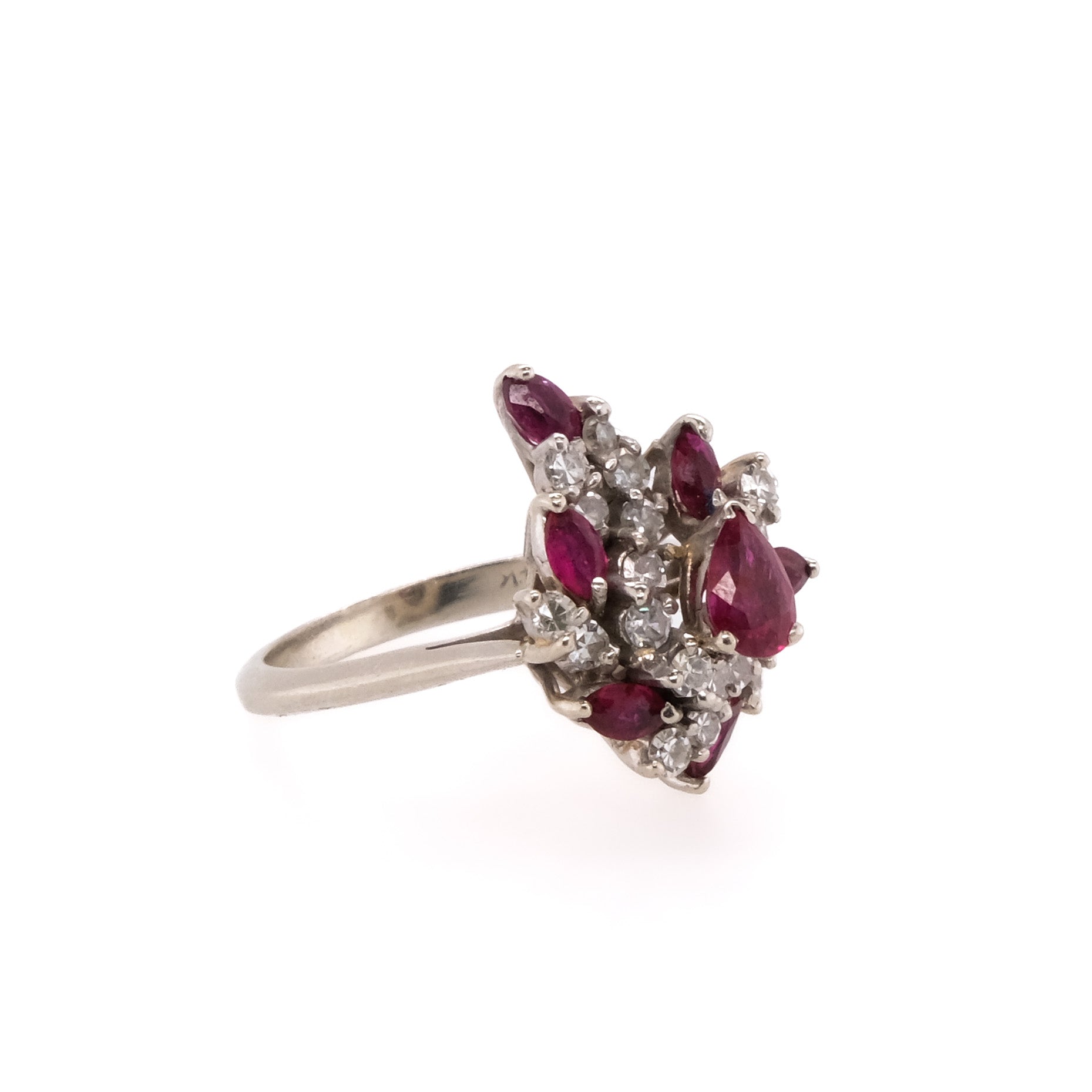 14k Ruby & Diamond Ring