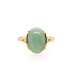 14k Jade Ring