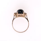 9k Sapphire & Diamond Ring