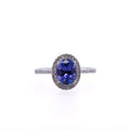 14k Tanzanite & Diamond Ring