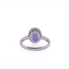 14k Tanzanite & Diamond Ring