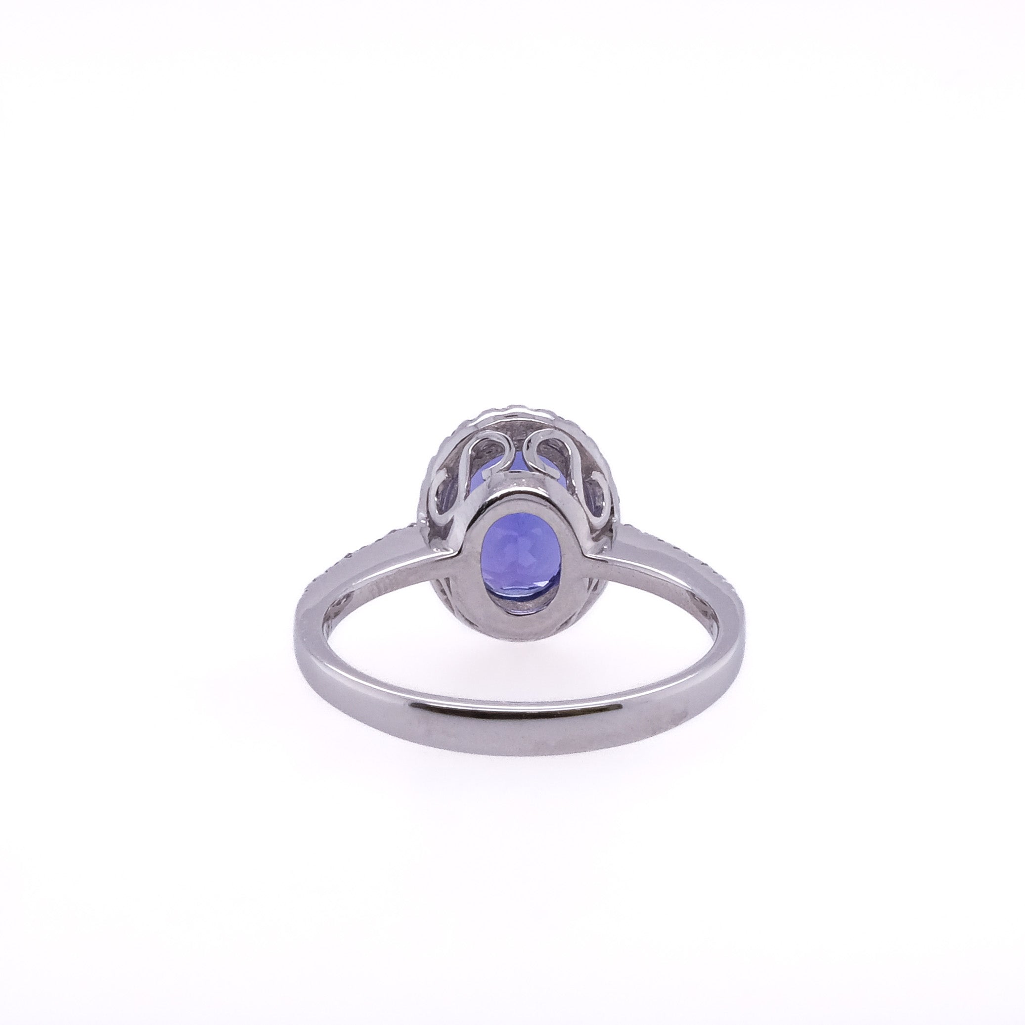 14k Tanzanite & Diamond Ring