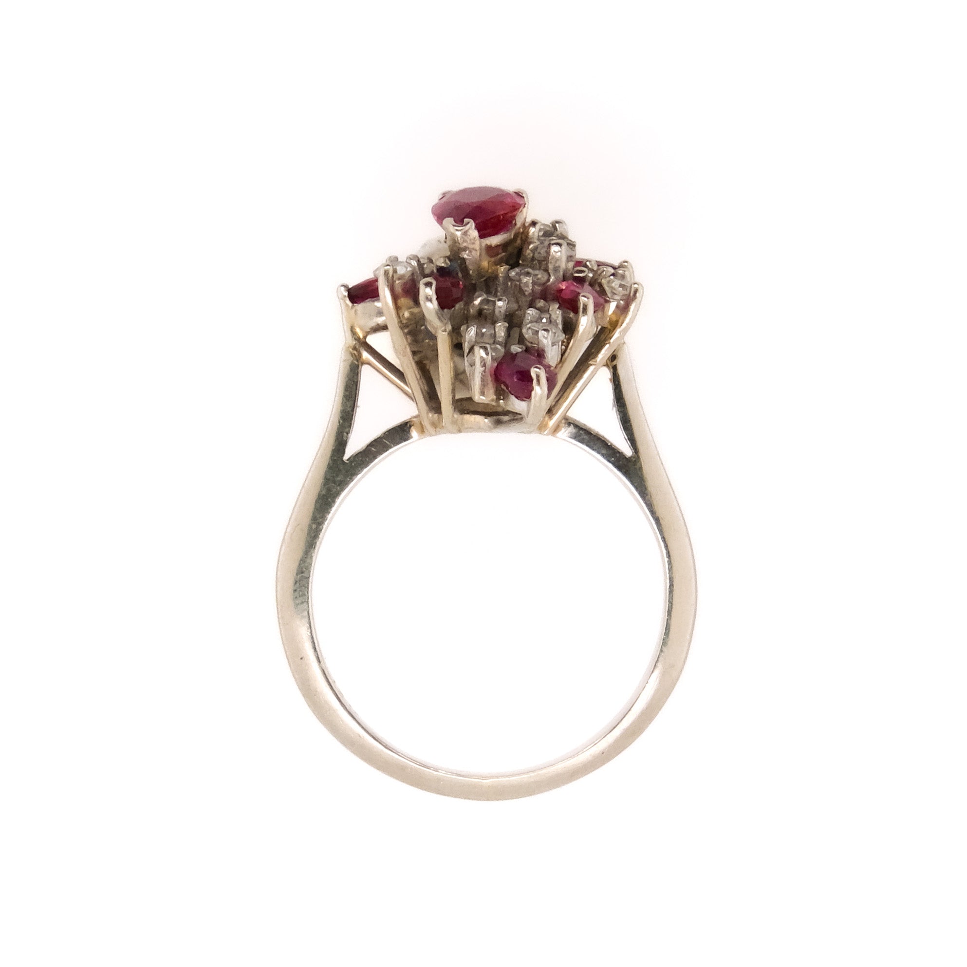 14k Ruby & Diamond Ring