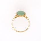 14k Jade Ring