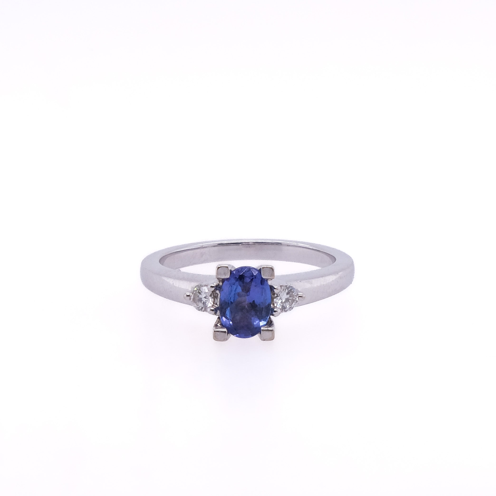 14k Tanzanite & Diamond Ring