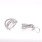 18k French Back Diamond Earrings