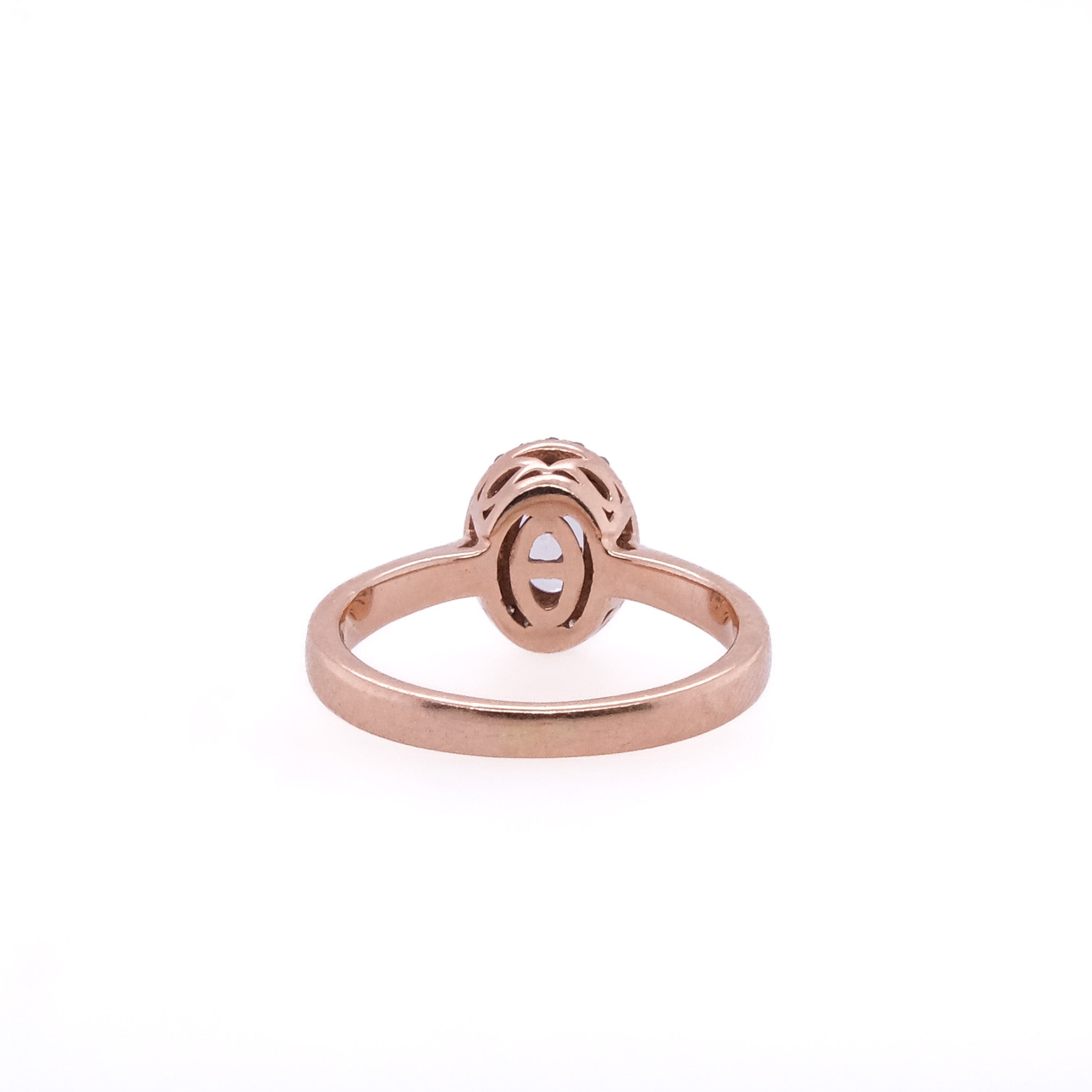 10k Quartz & Diamond Ring