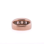 19k Golden Beryl & Diamond Ring
