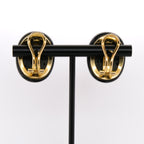 14k Onyx & Diamond Earrings