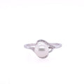 14k Pearl & Diamond Ring