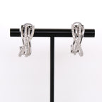 18k French Back Diamond Earrings