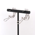 18k French Back Diamond Earrings