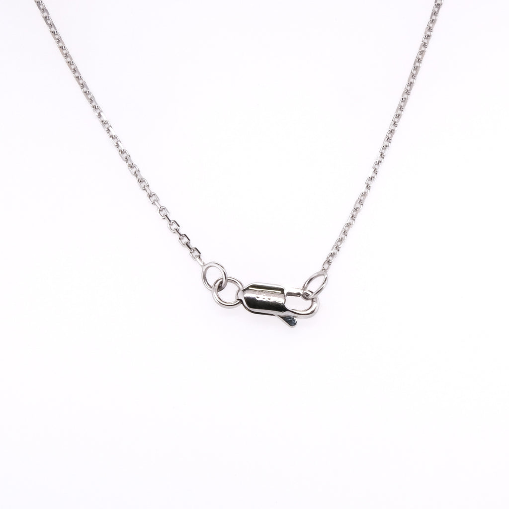 14k Emerald & Diamond Necklace